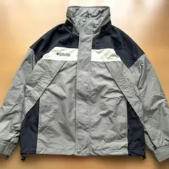 Columbia マウンテンパーカー ブラック×カーキ