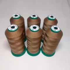 R23 #50 キングレジロンF 6本セット ナイロン100% ブラウン