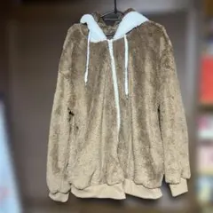 ブラウン パーカー Lサイズ