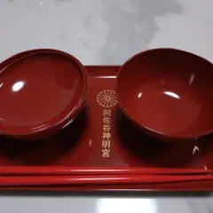 お食い初め用 赤い皿セット