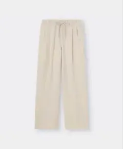 GU ドレープイージーワイドパンツ