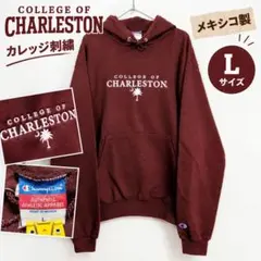 Champion パーカー L メキシコ製 カレッジ刺繡 チャンピオン