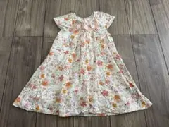 SLAP SLIP 花柄 半袖ワンピース 100cm