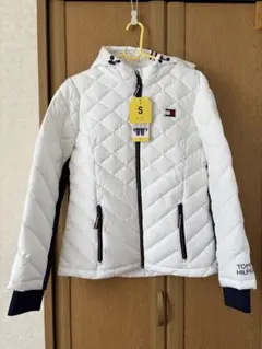 TOMMY HILFIGER ホワイト ダウンジャケット Sサイズ