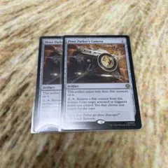 MTG ピーター・パーカーのカメラ 英語 SPM マジックザギャザリング 2枚