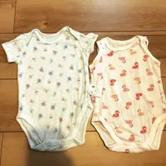 ユニクロ メッシュ 肌着 70cm 2枚セット 夏 エアリズム