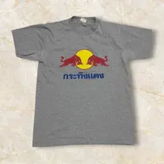 Krating Daeng レッドブル原点ドリンク タイ 企業ロゴ Tシャツ L
