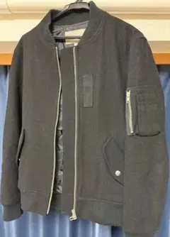 UNITED ARROWSユナイテッドアローズ　メンズブルゾン　MA-1 ウール
