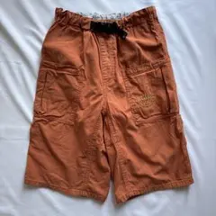 【BEAMS mini】カーゴパンツ オレンジ 《150》