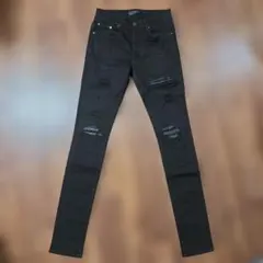 AMIRI MX1 蛇腹 スキニーデニム 黒 33 XL相当 - メルカリ