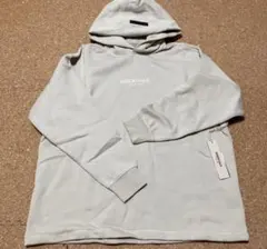 ESSENTIALS フード付きパーカー ライトグレー