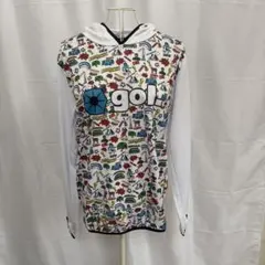 gol. 総柄 フーデッド ピステ ホワイトのサムネイル