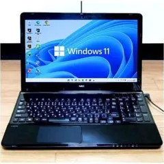 Core i7　SSD メモ12G オフィス　NEC LaVie ノートパソコン