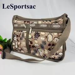 レスポートサック ショルダーバッグ 　クロスボディ 　収納豊富　グレージュ