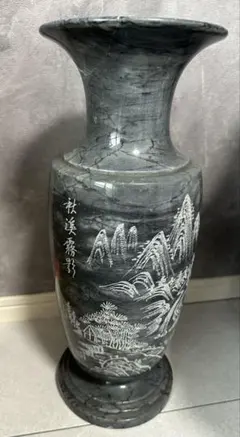 大理石 花瓶 紙箱入り ☆鑑定証あり - メルカリ