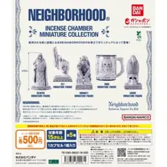 NEIGHBORHOOD INCENSE CHAMBER ミニチュアコレクション