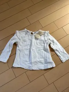 Zara Baby Girl ホワイトTシャツ 9/12M
