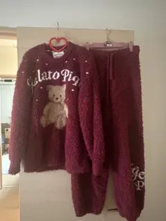 Gelato Pique セットアップ　赤