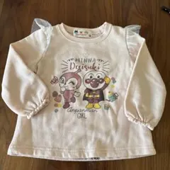 3/24〜発送不可能‼️ANPANMAN ピンク トレーナー 90cm