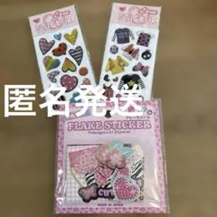 【新品】セリア 平成ガール 平成ギャル フレークシール ステッカー シールおまけ