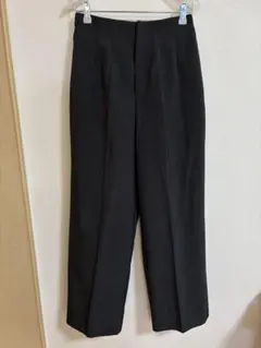 SENSE OF PLACEリネンライクハイウエストワイドパンツ