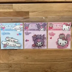 【新品未開封】サンリオキャラクター ステッカー３点キティー　クロミ　シナモ