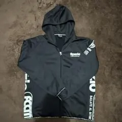 【最終値下げ】Spazio フード付きジャージ セットアップ　ブラック L