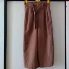 grove ブラウン ガウチョパンツ Sサイズ