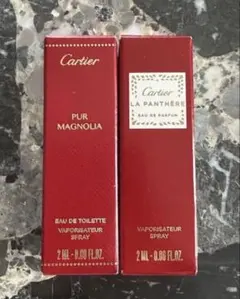【新品未開封】Cartier カルティエ 香水 サンプル 2ml 2本セットのサムネイル