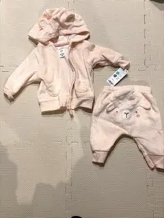 Carter's 3m ピンク 羊デザイン セットアップ