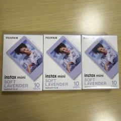 FUJIFILM instax mini フィルム 3パックセット