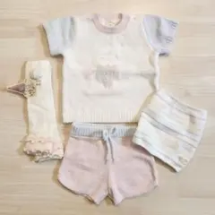 【新品・未使用】gelato pique ベビーパジャマセット 80-90