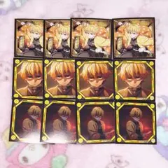 鬼滅の刃 我妻善逸 シール烈伝5 12枚セットコンプ