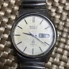 稼働品 SEIKO SS 6306-8050 自動巻 21石 白文字盤 ゴールド - メルカリ