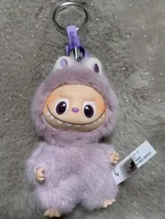 正規品POP MART ミニラブブ紫 イニシャルM