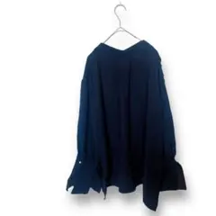 【ナノユニバース】ブラウス　nano universe シャツ　プルオーバー