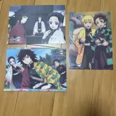 鬼滅の刃✖️くら寿司 下敷き3枚セット