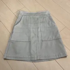 ローリーズファーム ポケット付き ミニスカート Mサイズ ベージュ ブラウン