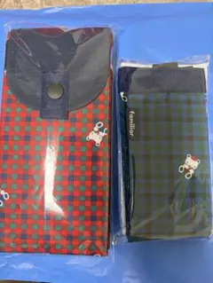 <新品未使用>ファミリア　Shupatto 赤M 青S