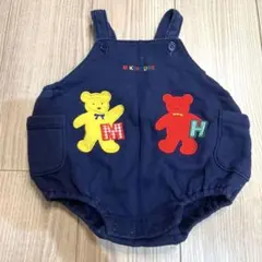 【美品】ミキハウス　ロンパース80cm