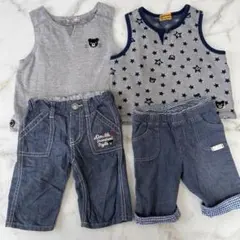 Double B MIKI HOUSE 子供服セット 100cm