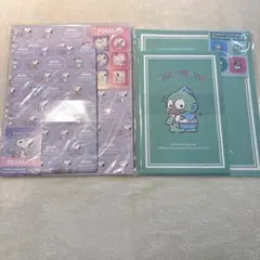新品 レターセット スヌーピー　ハンギョドン サンリオ