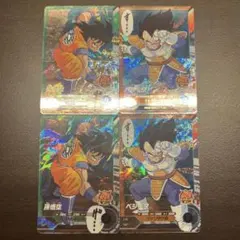 ドラゴンボール スーパーダイバーズ アドバンスパック 悟空 ベジータ SR 4枚