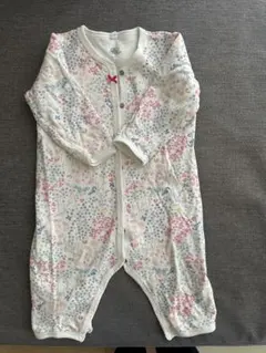 PETIT BATEAU ロンパース 水彩花柄 74cm