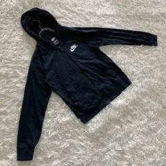 NIKE/ナイキ【L】ジップアップパーカー フーディー ロゴ コットン100％