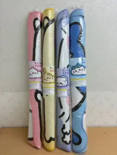 【新品未開封品4種セット】ちいかわ　ラグマット　ねそべり