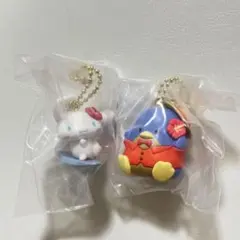산리오 キャラクターズ アロハスイングコレクション 시나모롤 タキシードサム