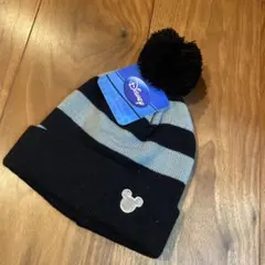 ニット帽 ポンポン