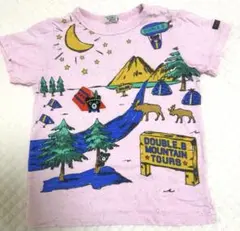 は*よ様 DOUBLE.B ピンク Tシャツ 120cm