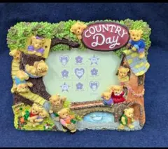未使用ビインテージ　COUNTRY Day フォトフレーム ノブカンパニー
